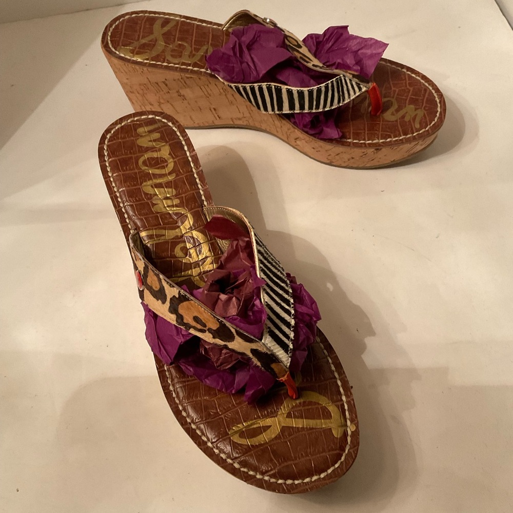 Sam Edelman a/p stripe wedge